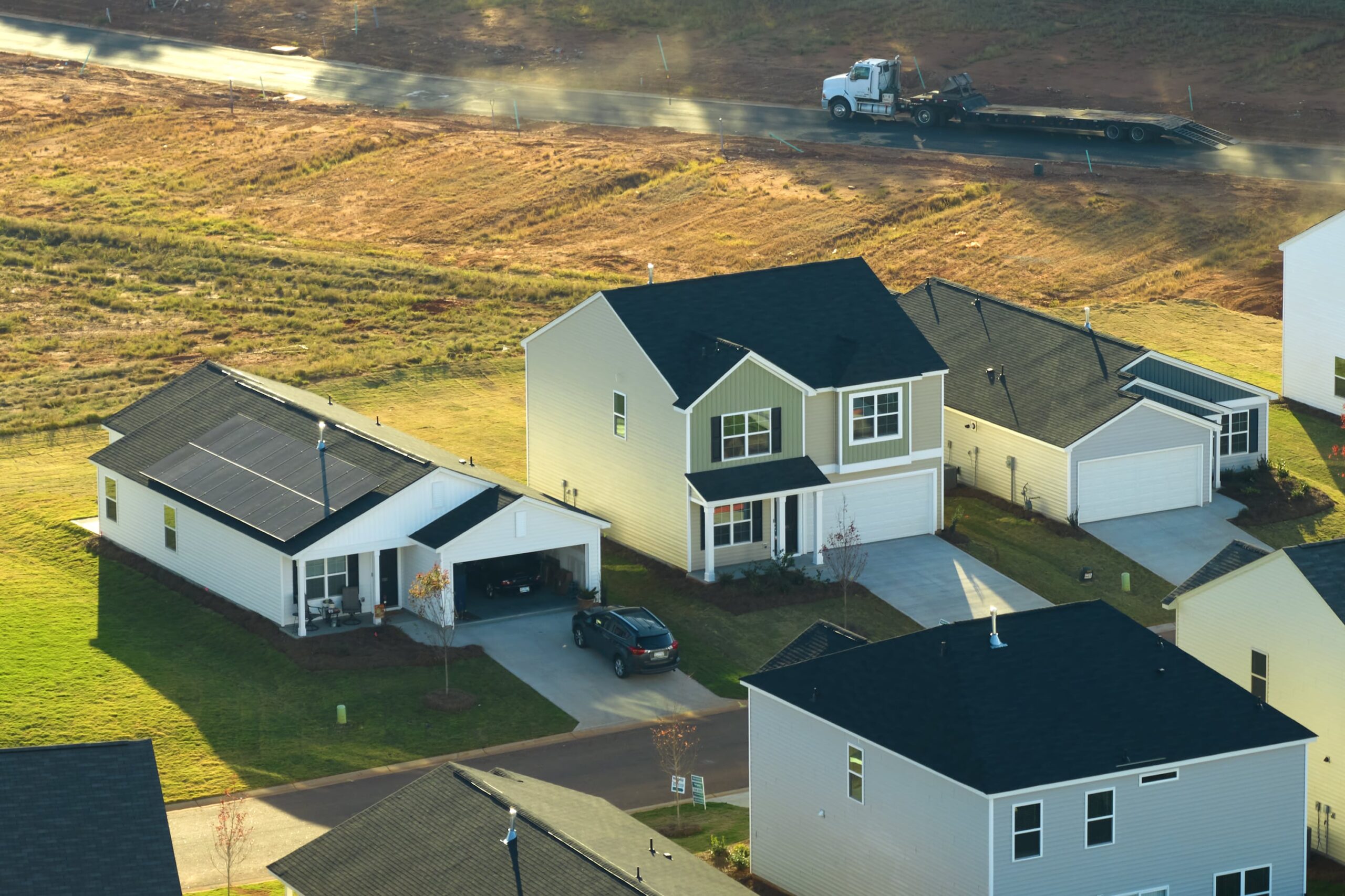 Built Residential House